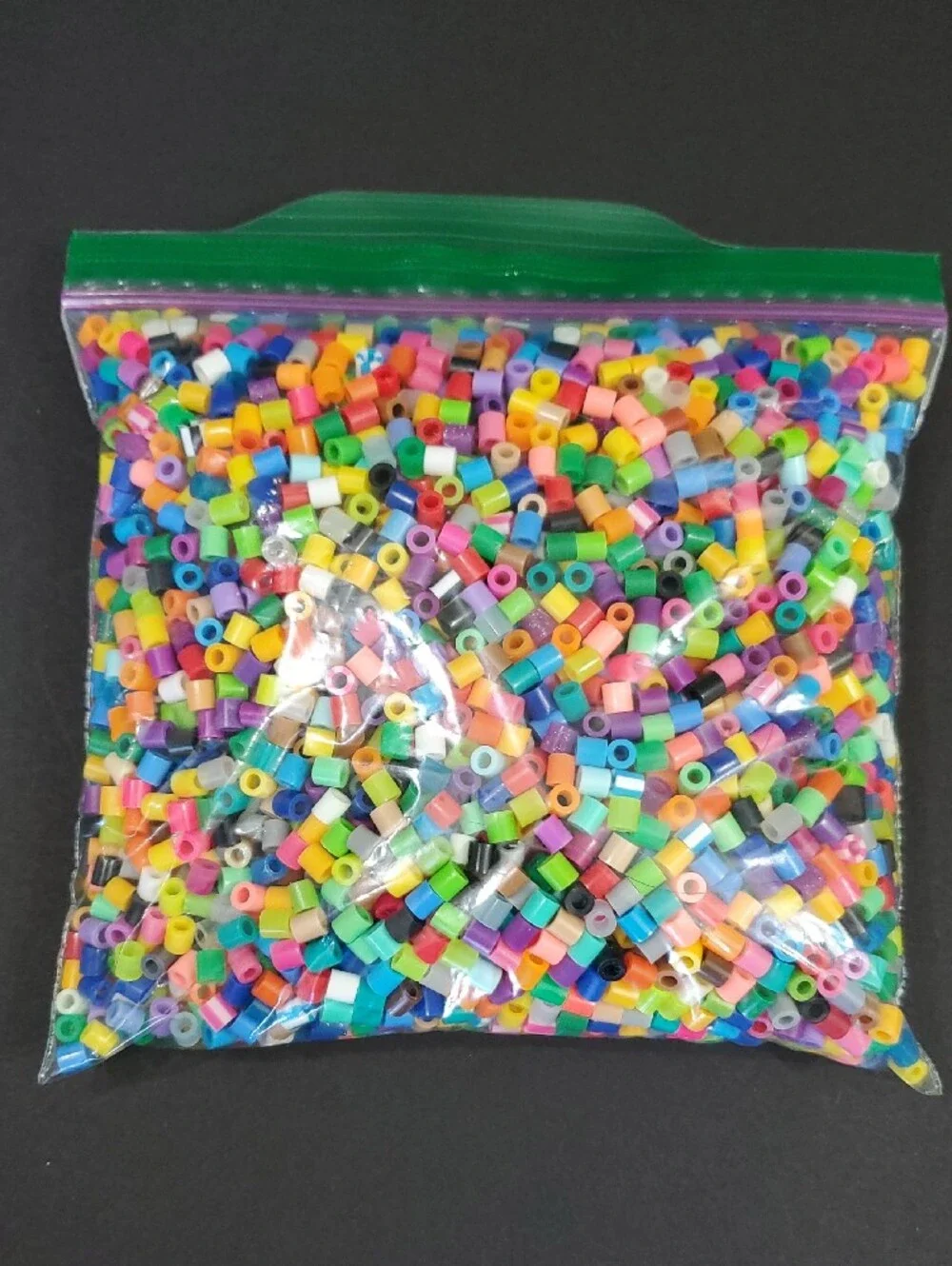 Multi-Colored Perler Beads with 3 Pegboards Set